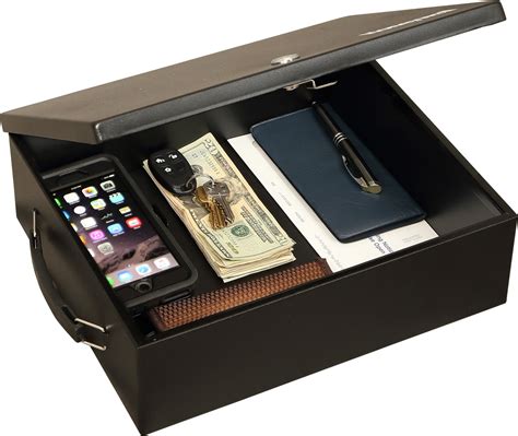 security metal cash box safe manufacturer|locking cash box with money holder.